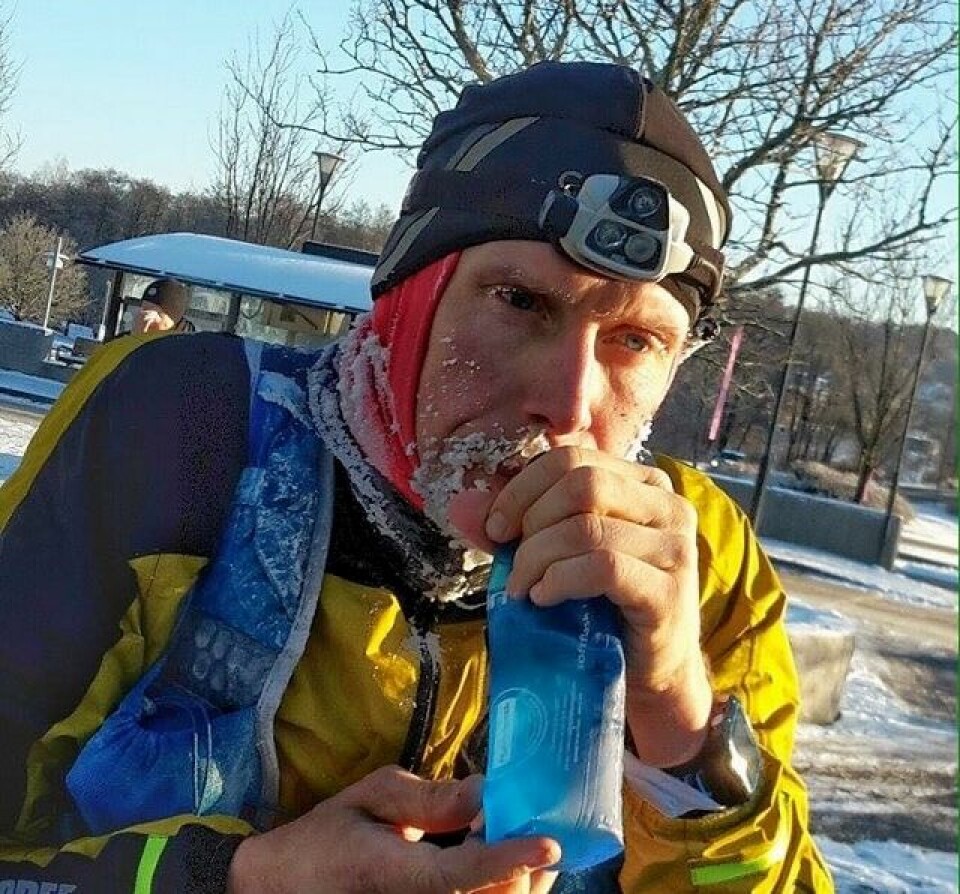 Under ti minus hele dagen. Men gjør ikke noe for en trysling, sa Sondre etter løpet. Under ti minus hele dagen. Men gjør ikke noe for en trysling, sa Sondre etter løpet.