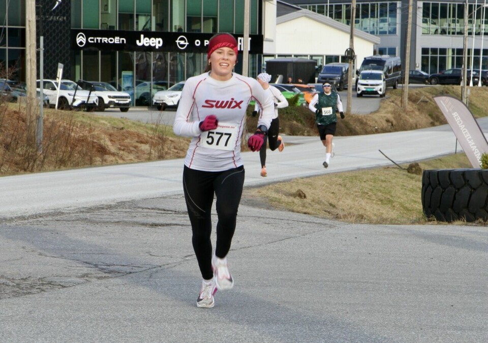 Janne Elin Vatnaland og Bjørn Sether Wastvedt vant 10 km i Ålesund 5km_Anna_Bruseth