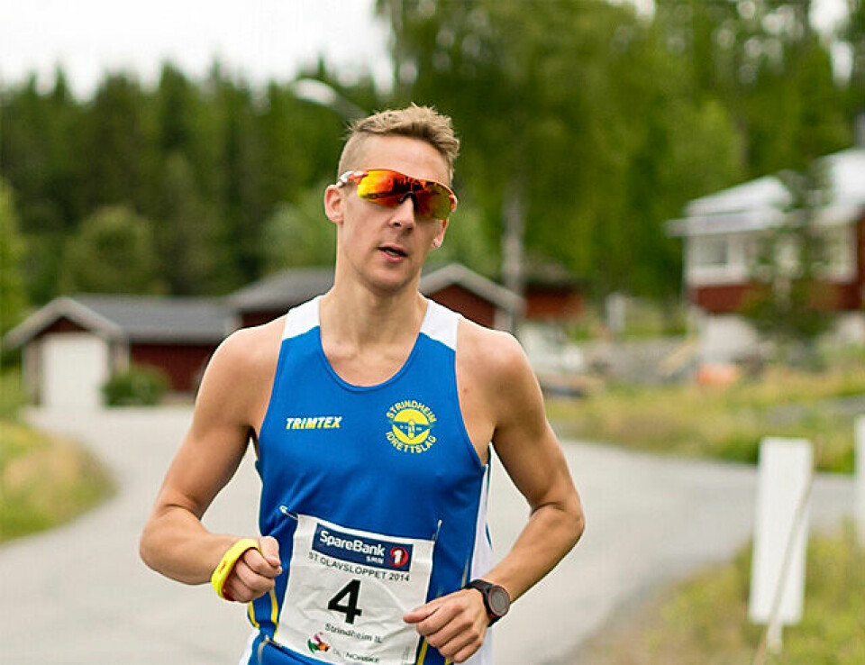 Fin debut for Elveløpet i Verdal da Friidrettsklubben feira 30 år Trond_Oerjan_Eide_2014