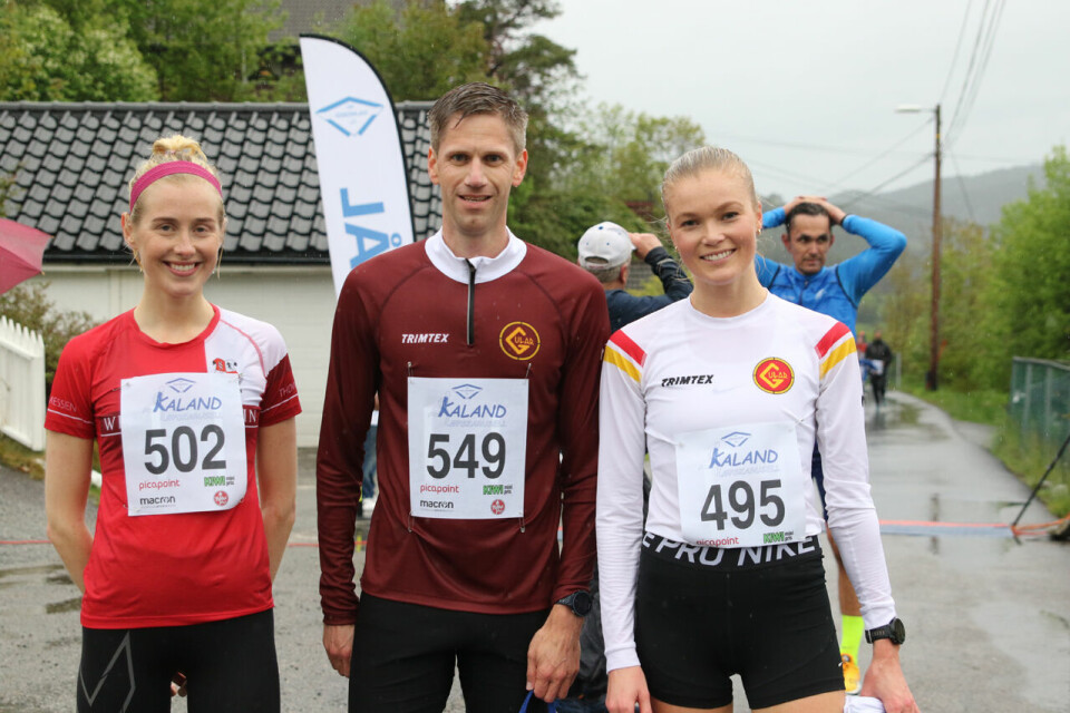 Våt avslutning for drøye 100 i Kaland Løpskarusell 1P1A3126.jpg