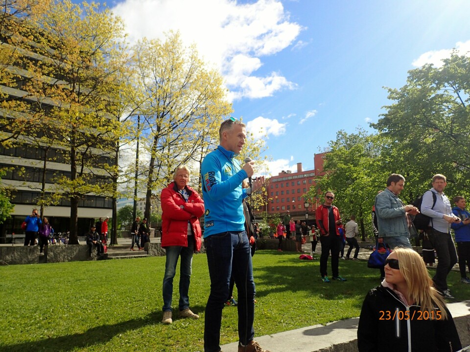 Alt sitter i hodet, sier Tomas Pinås som skal løpe Ecotrail 80 km P5231645.JPG