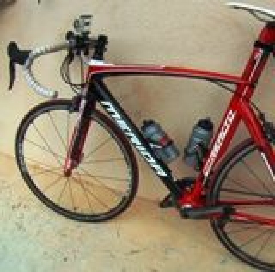 Kondis tester racersykkel Merida909_ingress
