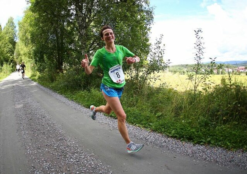 Karoline Moen Guidon med sterk halvmaraton på Kongsvinger Maraton_Marthe-Bakken_19km.jpg