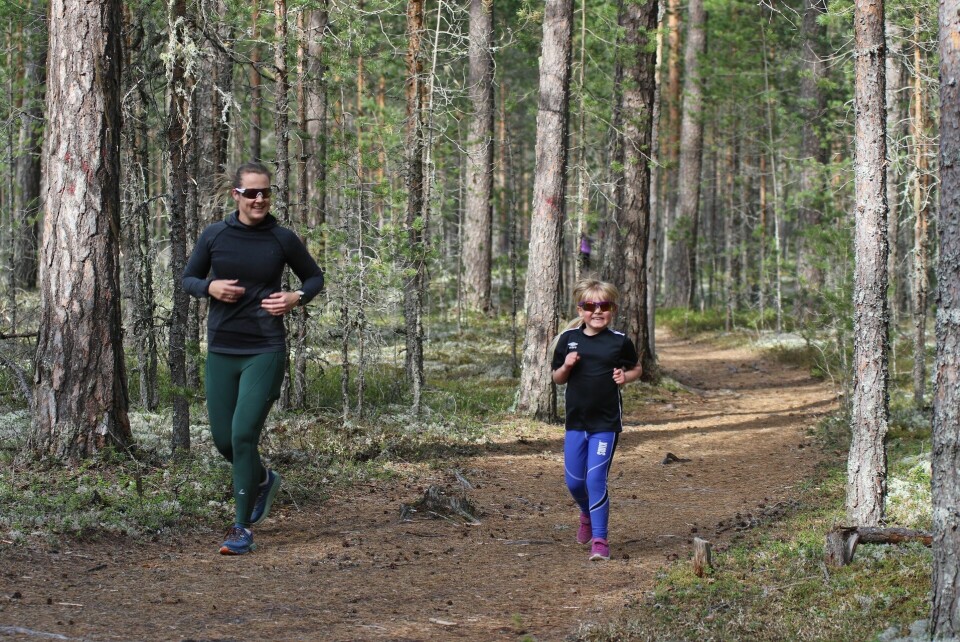 Elverumtrimmen med ungdommelig preg Mor og datter.jpg