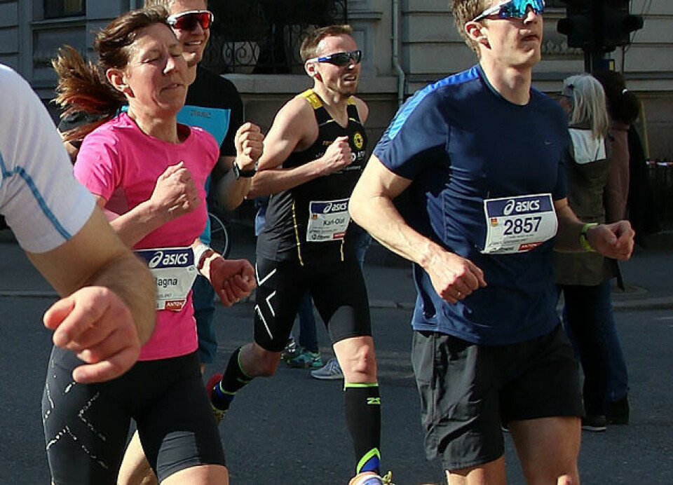 Sentrumsløpet 2018: Familien Haugens store dag 6km_passering_Ragna_Annica_Hernes_vinner_4549_IMG_3804.jpg