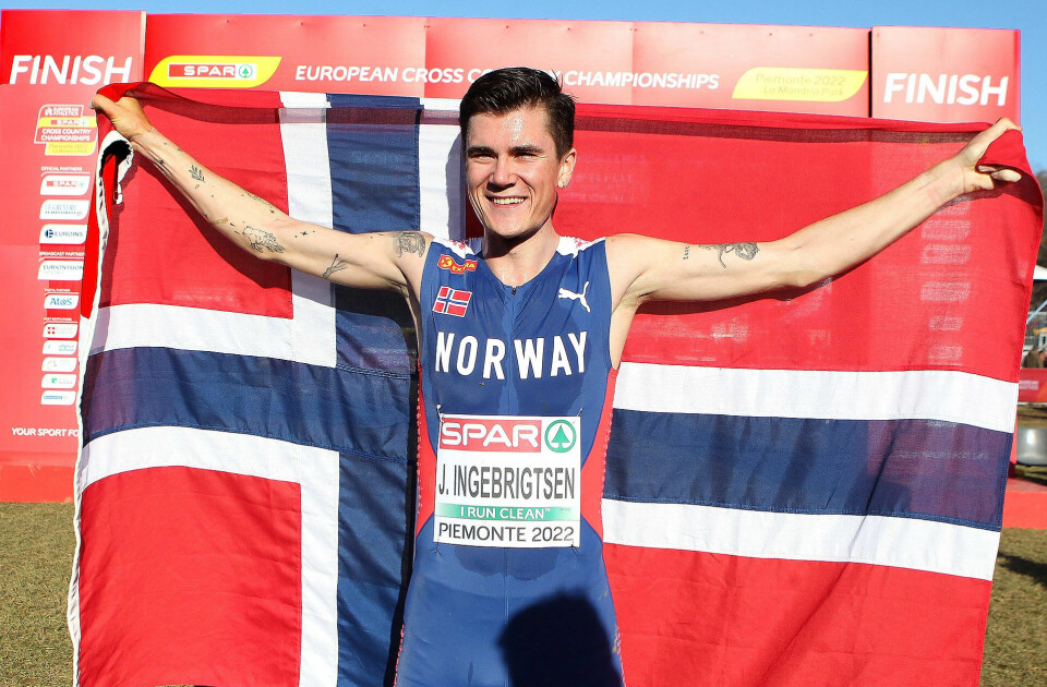 Norge forsvarte posisjonen som tredje beste nasjon i EM terrengløp Jakob Ingebrigtsen