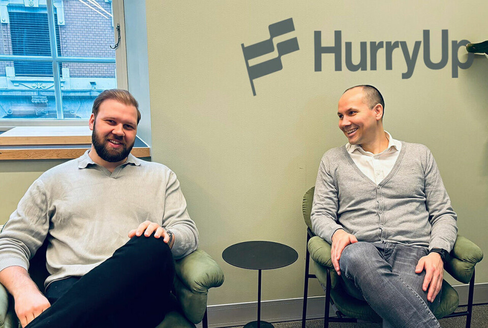 Eirik Fjellaksel, daglig leder i digitalbyrået Good Morning, tente på ideén til utvikler i samme selskap, Marius Ylven Westgaard. Nå har de sammen bygget tjenesten HurryUp. Eirik Fjellaksel, daglig leder i digitalbyrået Good Morning, tente på ideén til utvikler i samme selskap, Marius Ylven Westgaard. Nå har de sammen bygget tjenesten HurryUp.
