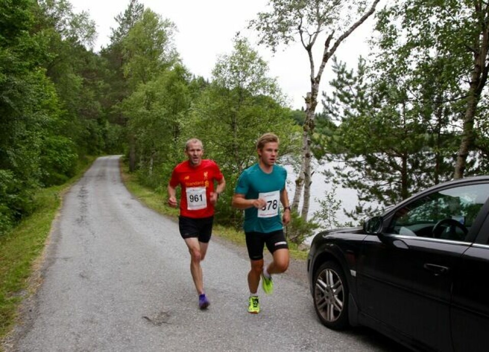 Feriegjest vant det andre løpet i Ålesund sommerkarusell Mestad_Glomnes