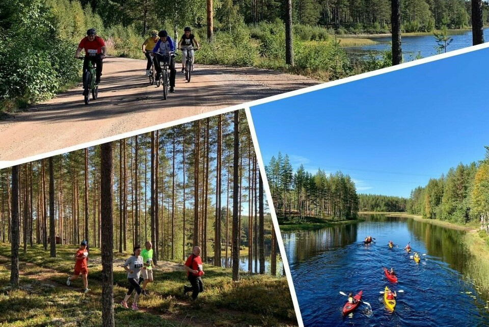 På lørdag er det endelig klart for premieren for den unike Kynna Triatlon i et fantastisk område både for padling, sykling og løping. (Foto fra Opplev Kynnas facebookside) På lørdag er det endelig klart for premieren for den unike Kynna Triatlon i et fantastisk område både for padling, sykling og løping. (Foto fra Opplev Kynnas facebookside)