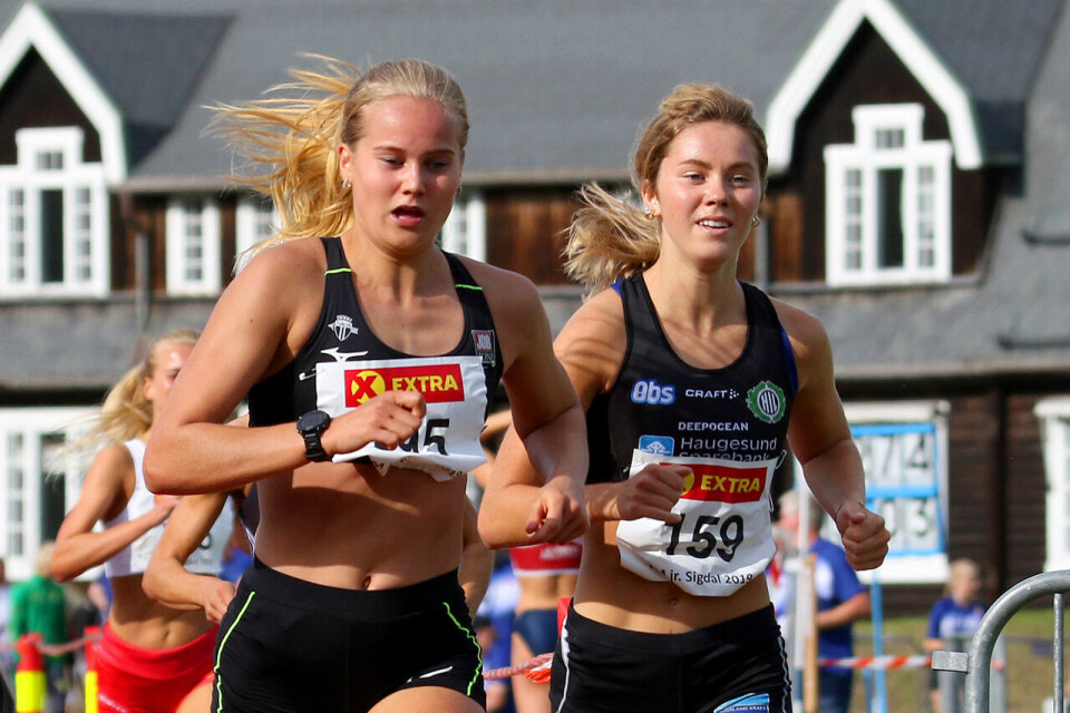 Malin Edland måtte gi tapt mot Kristine Lande Dommersnes. Malin Edland måtte gi tapt mot Kristine Lande Dommersnes.