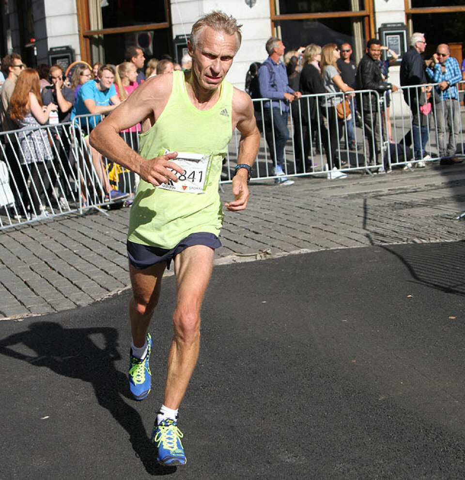 Sondre N Moen og Karoline B Grøvdal årets langdistanseløpere Kristen_Aaby_Oslo_halv_2015_foto_Runar_Gilberg_IMG_8003.jpg