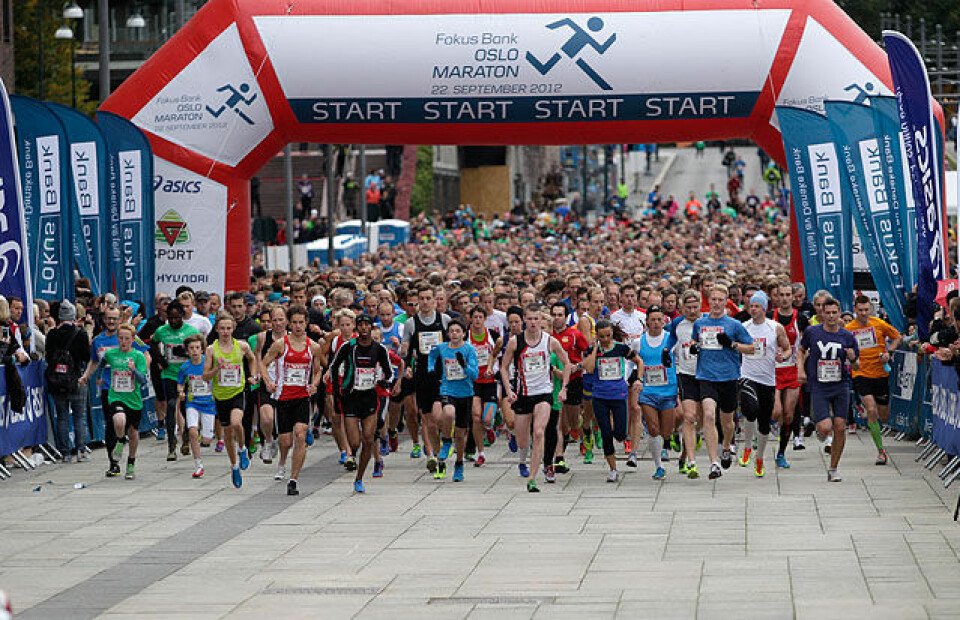 Oslo Maraton: 10 for Grete