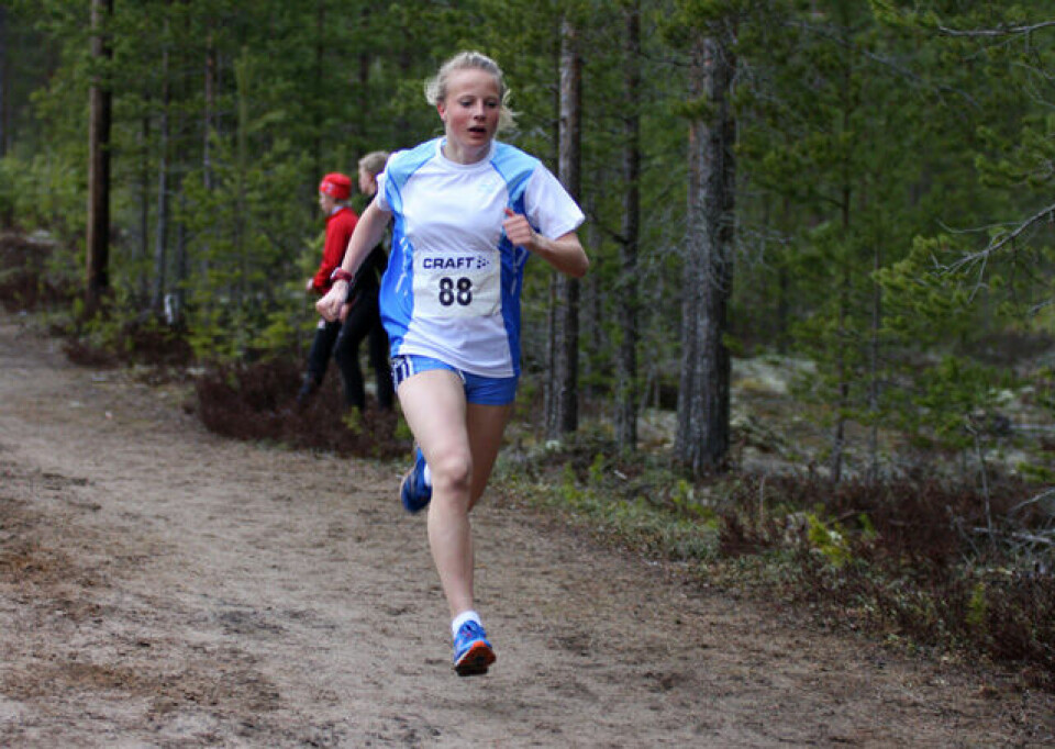 Stort og godt terreng-KM i Elverum Thea_Krokan_Murud