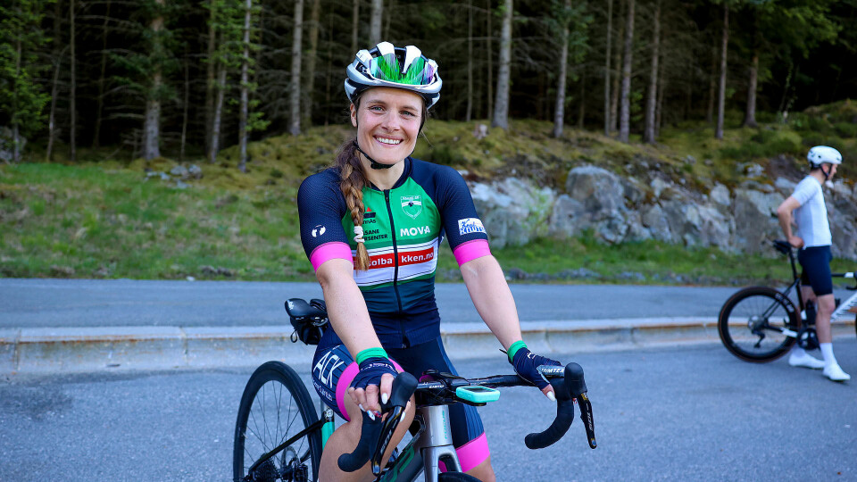 Emma Julie Dyrhovden her etter hvert vunnet mange turritt på vestlandet, og hun er også de siste årenes vinner av Stoltzekleiven Opp. I dag vant hun Skjærgårdsrittet. (Alle foto: Arne Dag Myking) Emma Julie Dyrhovden