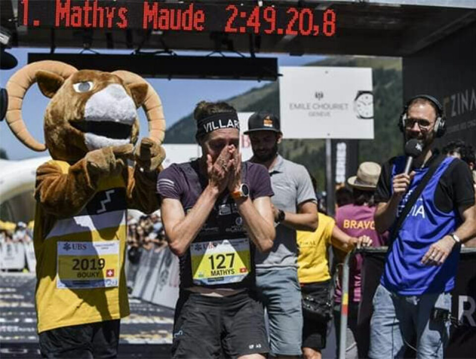 Johan Bugge nr. 15 da Kilian Jornet satte løyperekord i Sierre-Zinal Maude_Mathys_Sierre-Zinal.jpg
