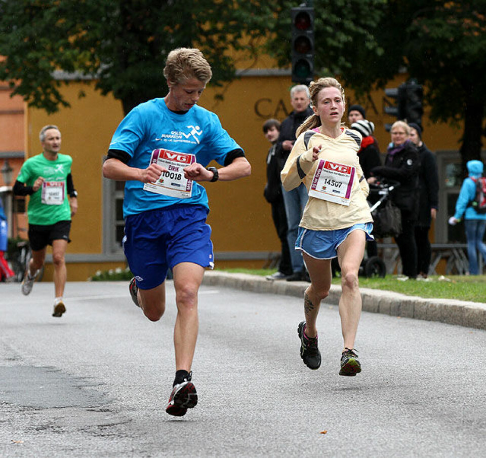 Oslo Maraton: 10 for Grete