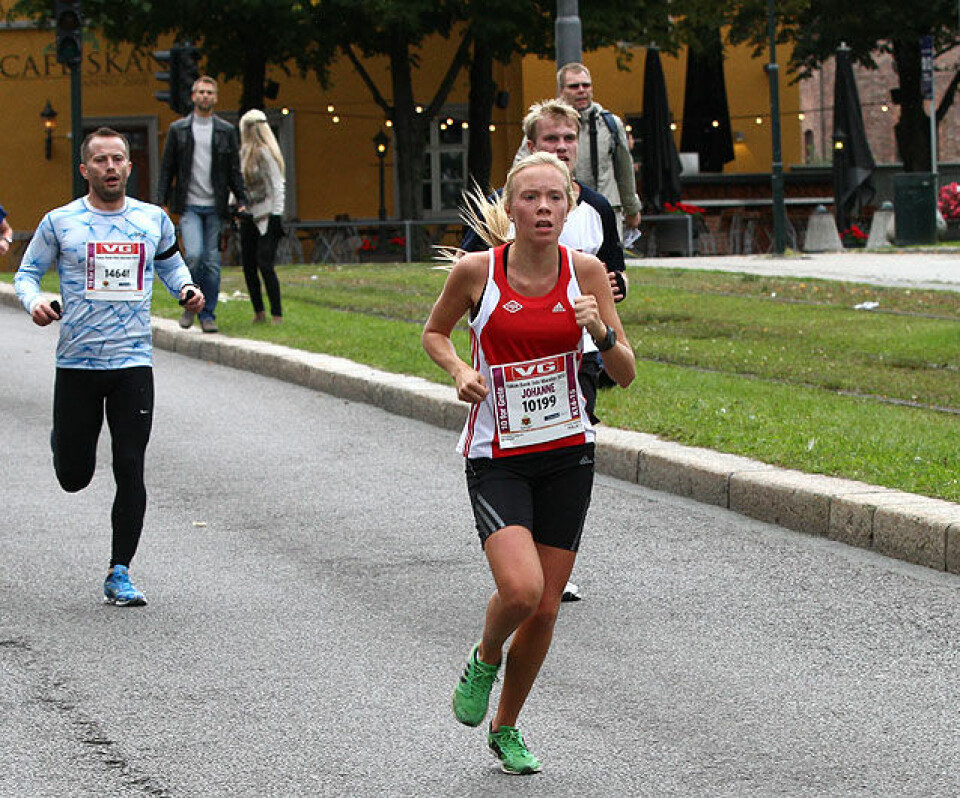 Oslo Maraton: 10 for Grete