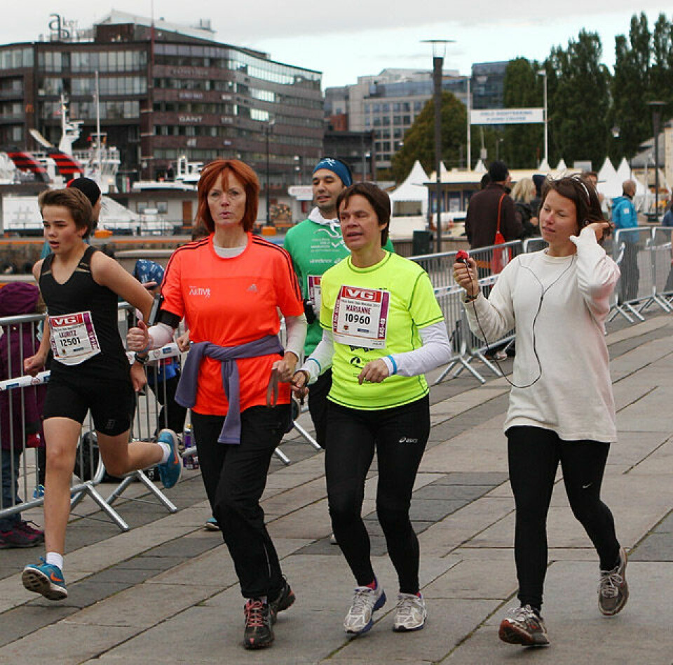 Oslo Maraton: 10 for Grete