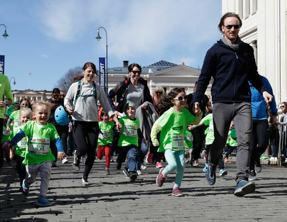 Sentrumsløpet 2018: Familien Haugens store dag store_og_smaa_i_barneloepet_F6C7113.jpg