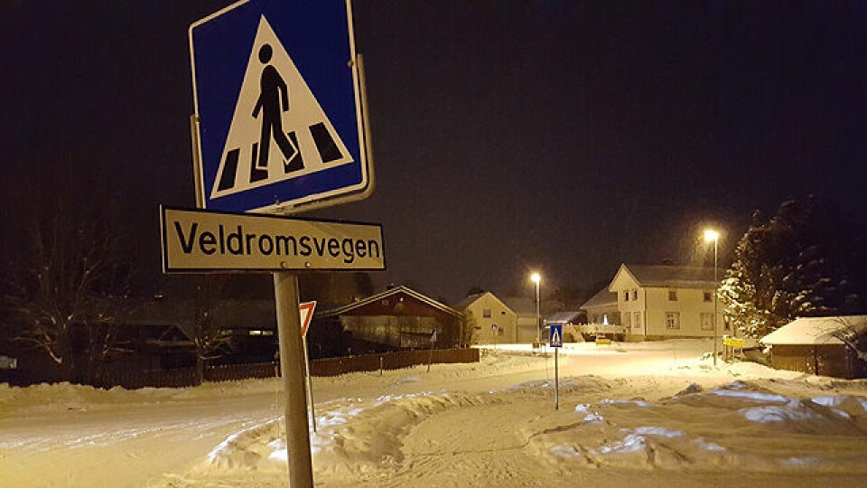 Ole Flatebø foran meritterte snøkutere i Nordhagarunden Vegkryss_Byflaten.jpg