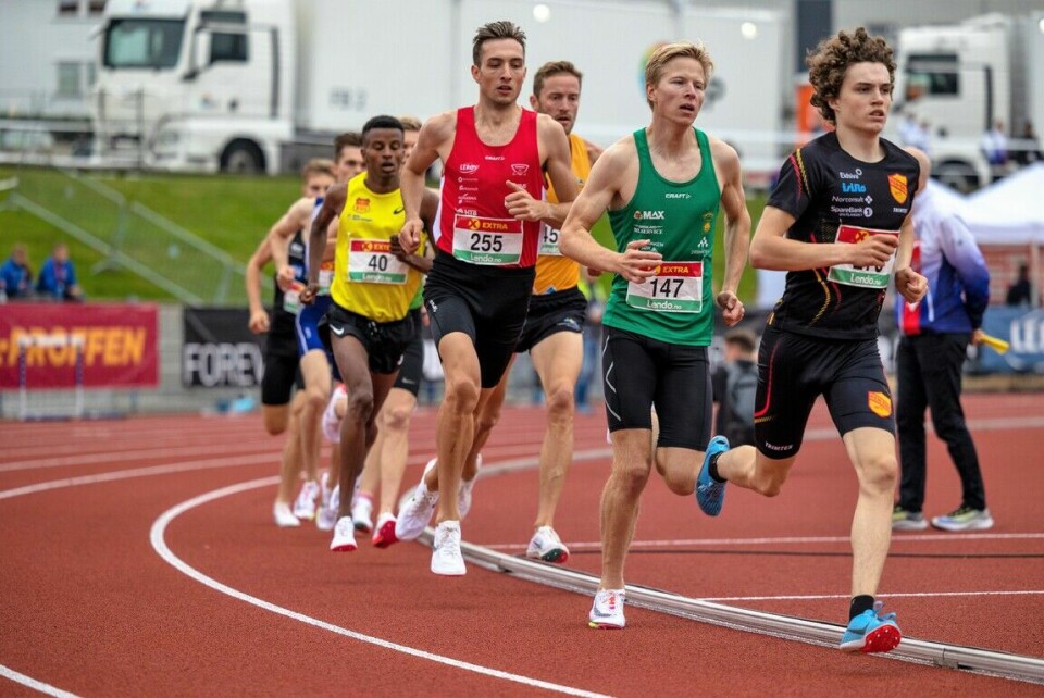 Esten Hansen-Møllerud Hauen fikk oppleve et skikkelig mesterskapsløp på 1500 meter i lag-EM i Polen. (Foto: Rolf Bakken). Esten Hansen-Møllerud Hauen fikk oppleve et skikkelig mesterskapsløp på 1500 meter i lag-EM i Polen. (Foto: Rolf Bakken).