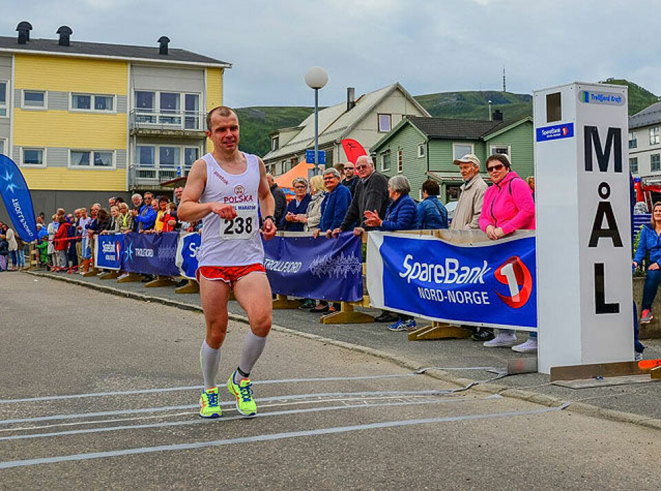 Polsk dobbeltseier i Hadsel Maraton Daniel_Smelter_vinner_maraton_640.jpg