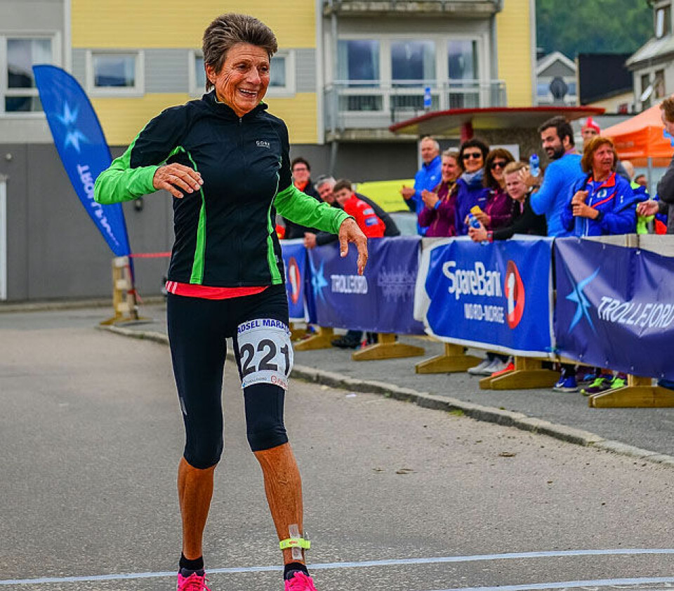 Polsk dobbeltseier i Hadsel Maraton Vera_Nystad_vinner_maraton_640.jpg