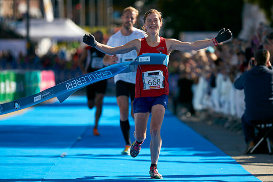 Oslo Maratonvinner Hilde Aders, Tromnsø Løpeklubb Oslo Maratonvinner Hilde Aders, Tromnsø Løpeklubb