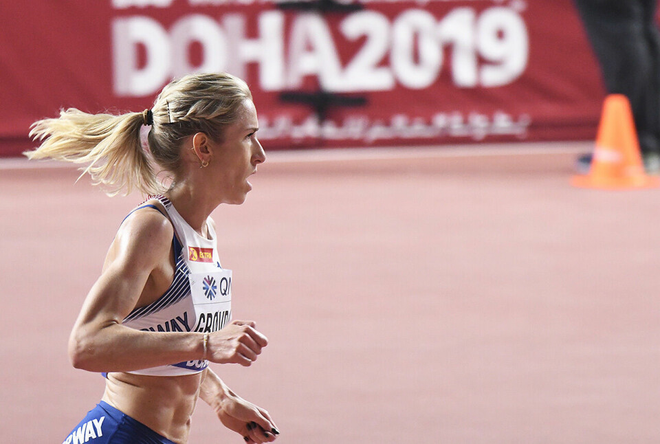 Det gikk ikke helt som hun hadde håpet på i finalen for Karoline Bjerkeli Grøvdal. (Foto: Bjørn Johannessen) Det gikk ikke helt som hun hadde håpet på i finalen for Karoline Bjerkeli Grøvdal. (Foto: Bjørn Johannessen)