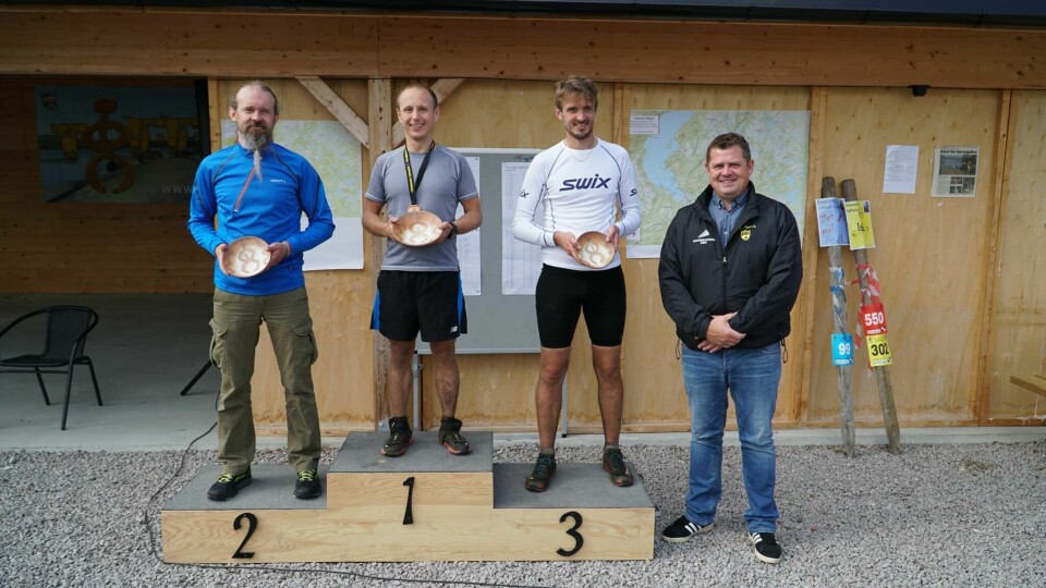Tom Erik Halvorsen og Helen Martinsen vant TT/NM terrengultra Pallen_Menn_43km.jpg