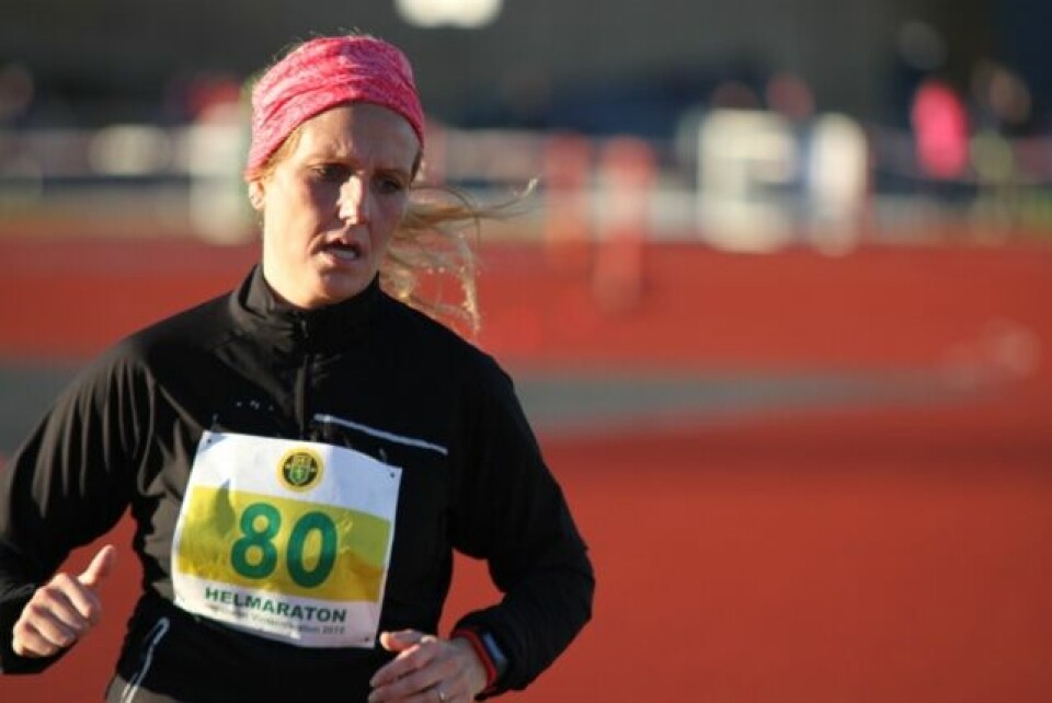 Louise Skak og Henrik Fleisje vant Jessheim Vintermaraton IMG_5153_Anne_Lise_Skårerverket.jpg