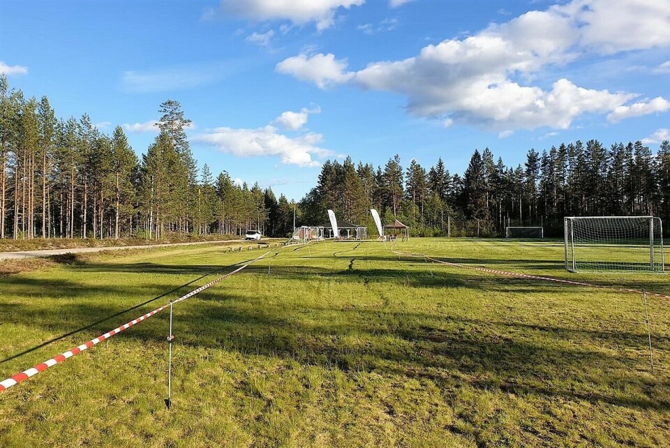 Spurtstrekket på idrettsplassen på Lundersæter der Finnskogkureen ble avgjort også i år. (Foto fra Finnsjogkurerens facebookside) Spurtstrekket på idrettsplassen på Lundersæter der Finnskogkureen ble avgjort også i år. (Foto fra Finnsjogkurerens facebookside)