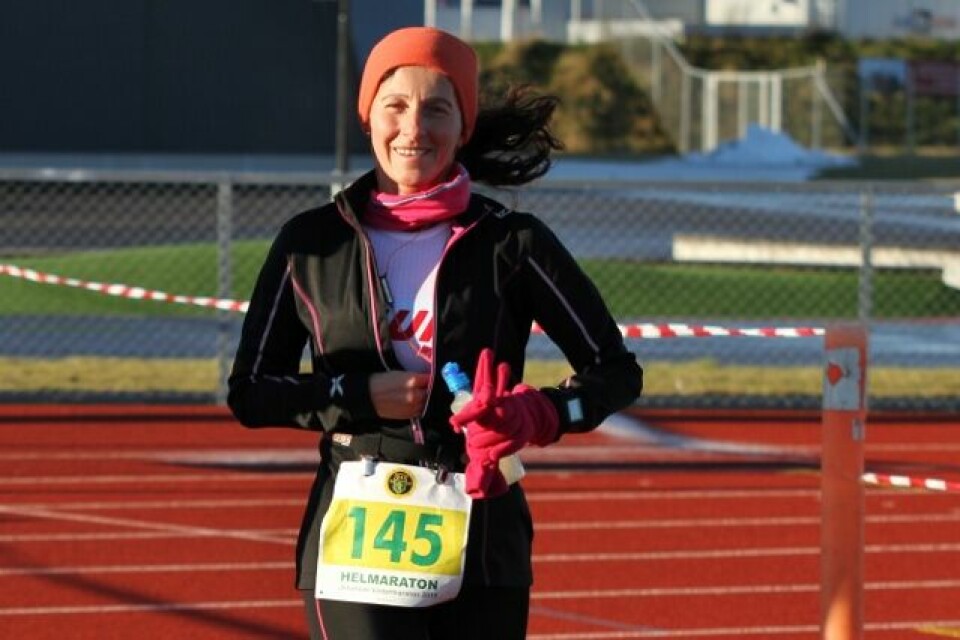 Louise Skak og Henrik Fleisje vant Jessheim Vintermaraton IMG_4957_Titina_Bakken.jpg