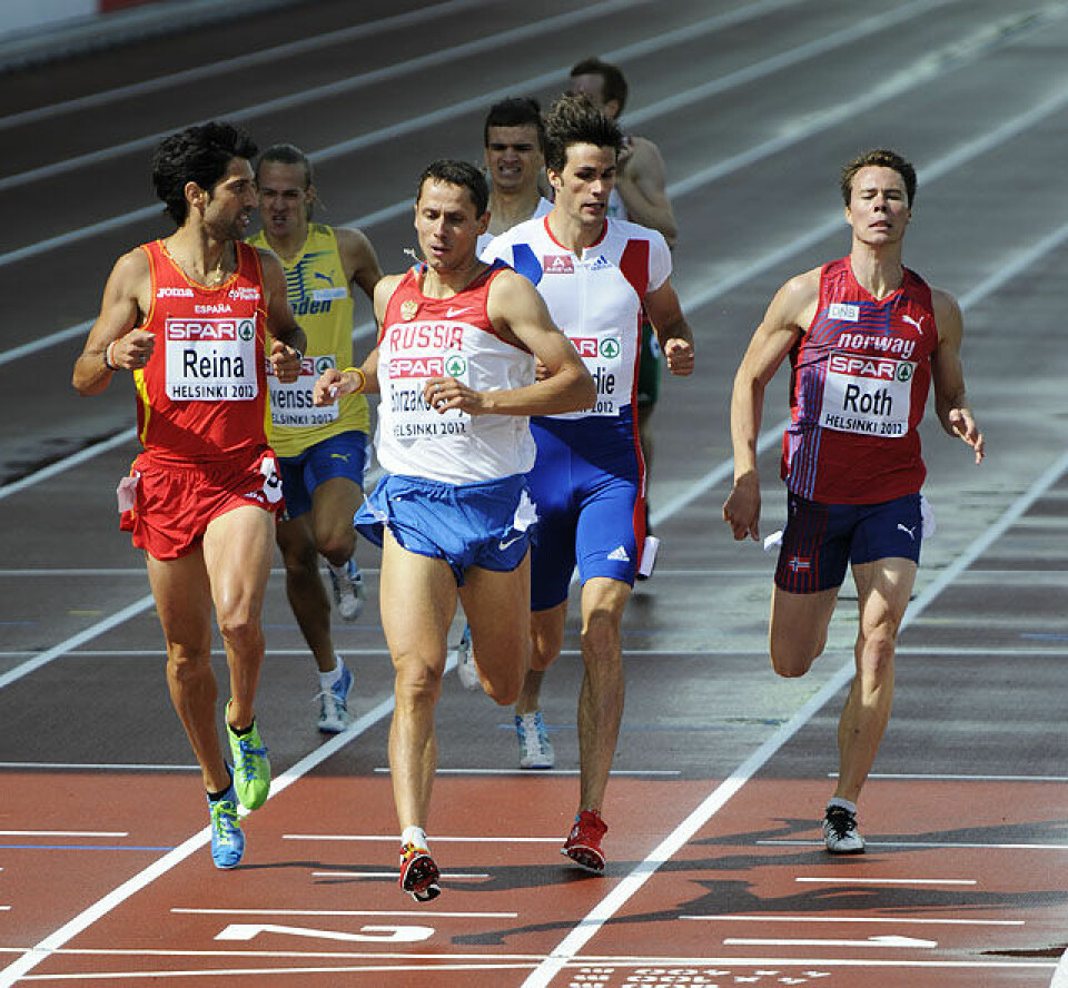 Roth til EMs semifinale på 800 m