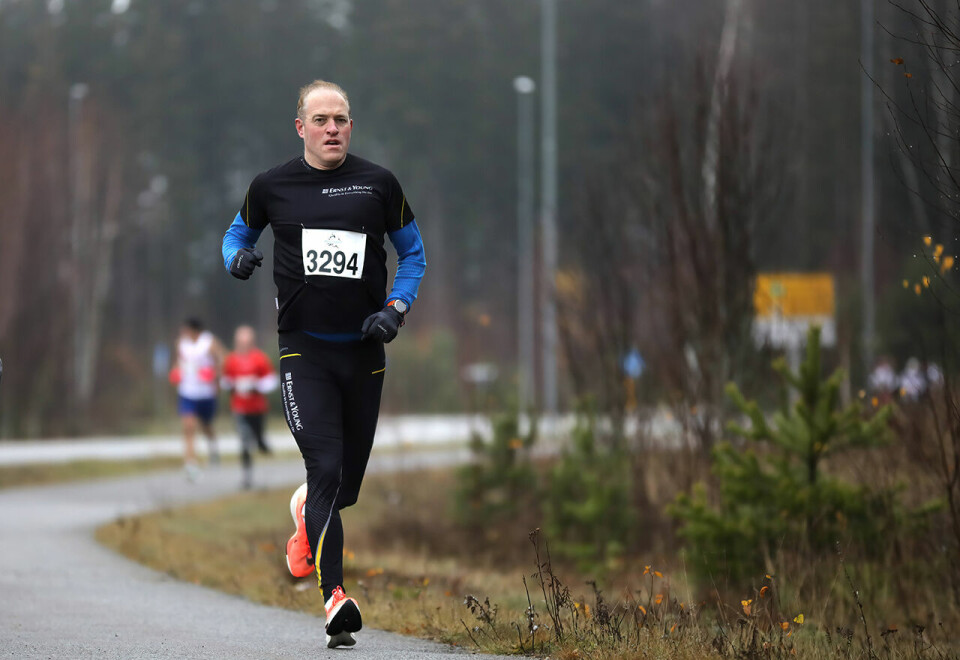 Sjøl om persetida er over, har Ingulf Nordahl stor glede av å delta i løp. Her ser vi han i aksjon i Perseløpet i 2020. (Foto: Bjørn Hytjanstorp) Sjøl om persetida er over, har Ingulf Nordahl stor glede av å delta i løp. Her ser vi han i aksjon i Perseløpet i 2020. (Foto: Bjørn Hytjanstorp)