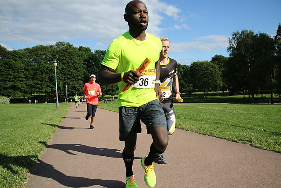 Høy stemning i Frognerparken da DHL-stafetten var tilbake Loplabbet_herre_i_Frognerparken_IMG_8495.jpg