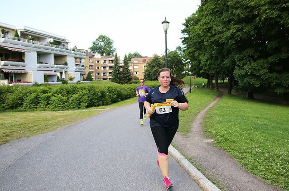 Høy stemning i Frognerparken da DHL-stafetten var tilbake Guljentene_nord_i_parken_IMG_8743.jpg