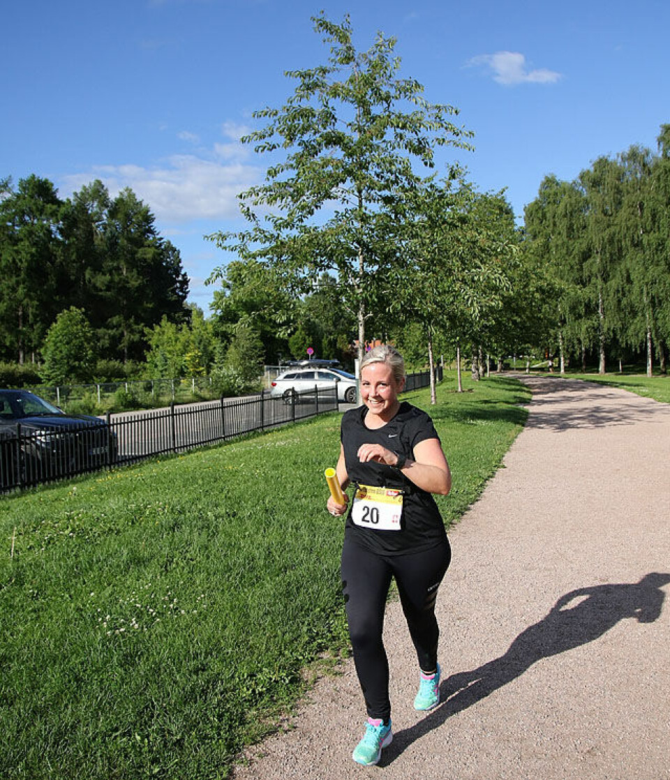 Høy stemning i Frognerparken da DHL-stafetten var tilbake Team_Skippertak_langs_Monolittveien_IMG_8655.jpg
