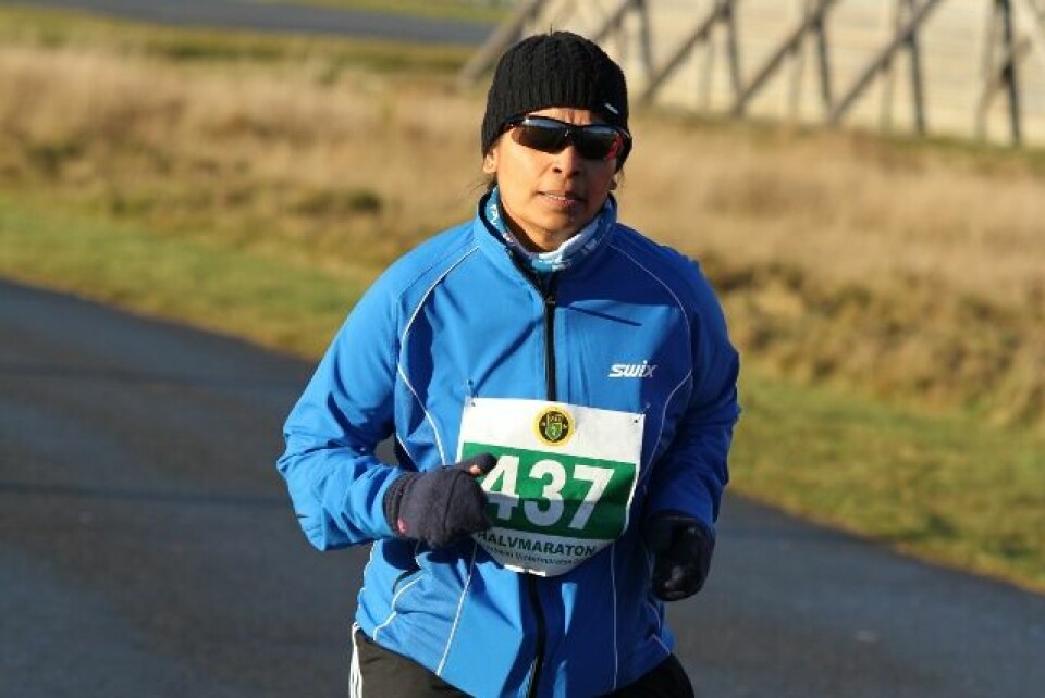 Louise Skak og Henrik Fleisje vant Jessheim Vintermaraton IMG_5384_Shira_Raban.jpg