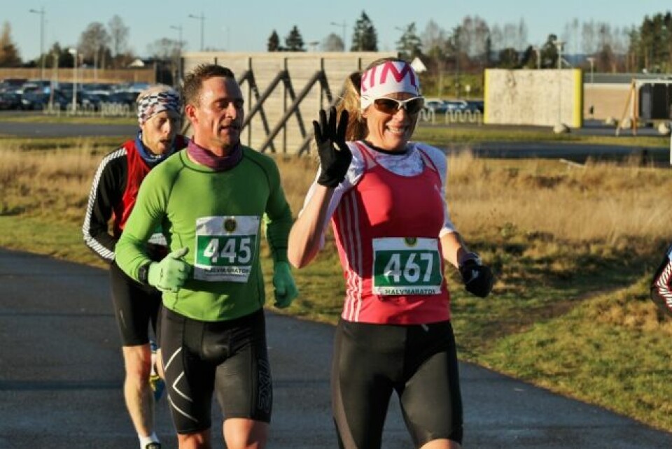 Louise Skak og Henrik Fleisje vant Jessheim Vintermaraton IMG_5721_Dorte_Foss.jpg
