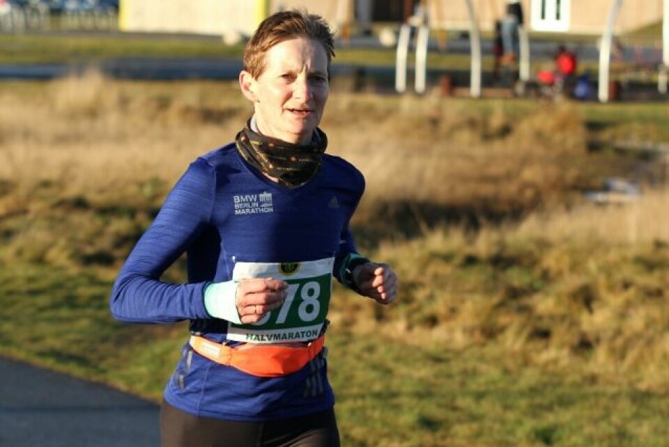 Louise Skak og Henrik Fleisje vant Jessheim Vintermaraton IMG_5747_Kari_Langerud.jpg