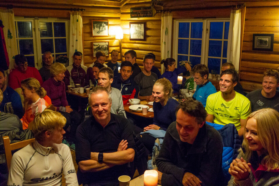 God stemning på Skjennungstua etter den åttende utgaven av Skjennungstua Opp. Foto: Stian S. Møller God stemning på Skjennungstua etter den åttende utgaven av Skjennungstua Opp. Foto: Stian S. Møller