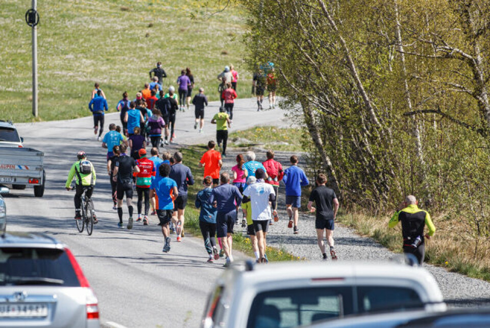 Asgeir Rognstad vant Ålesund Maraton i sin maratondebut Etter_start