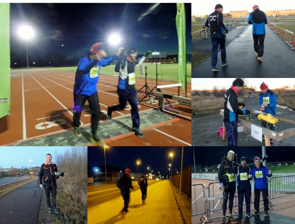 Louise Skak og Henrik Fleisje vant Jessheim Vintermaraton Montasje.jpg