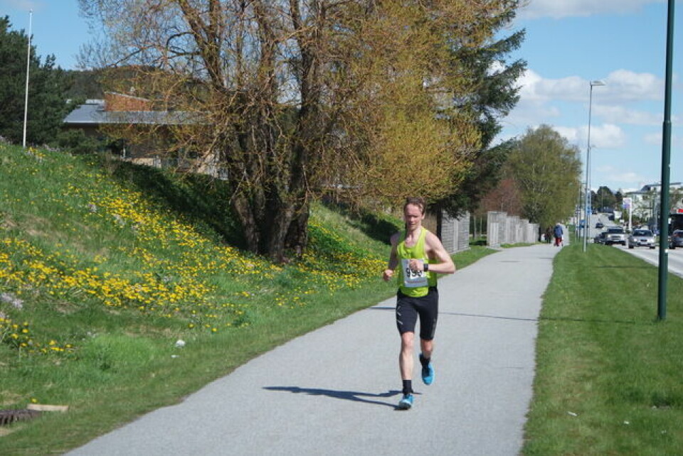 Asgeir Rognstad vant Ålesund Maraton i sin maratondebut Helge_Hafsas