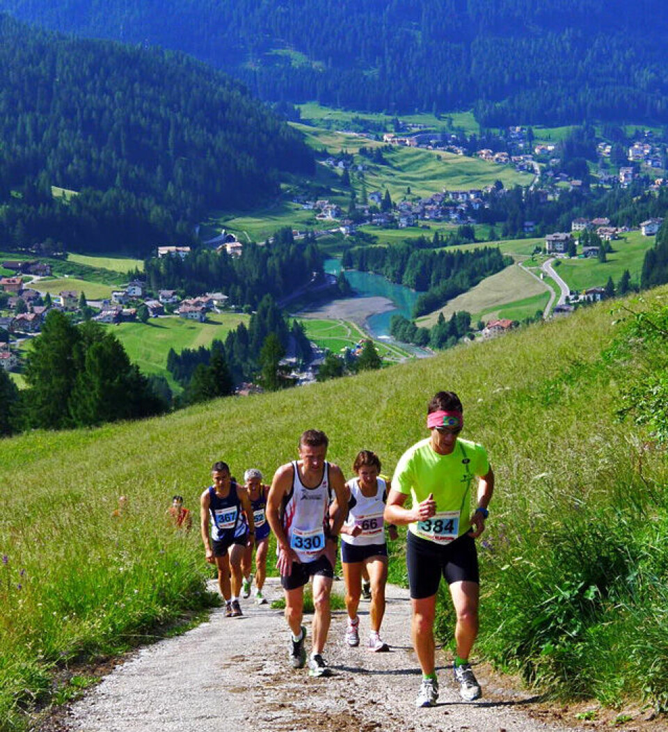 Varmt og vakkert i Dolomittene