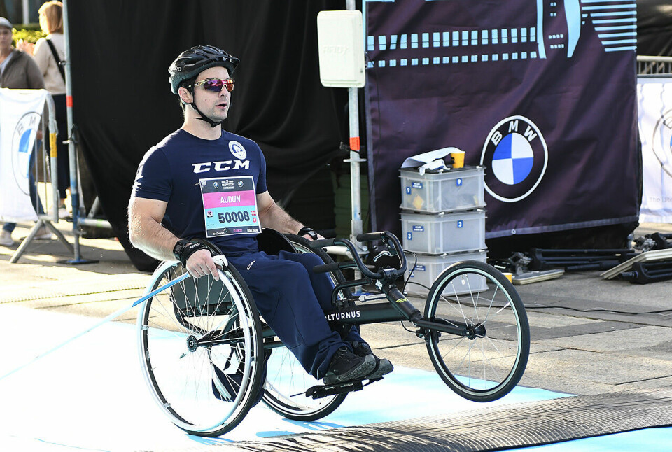 Audun Bakke i mål. (Foto: Bjørn Johannessen) Audun Bakke i mål. (Foto: Bjørn Johannessen)