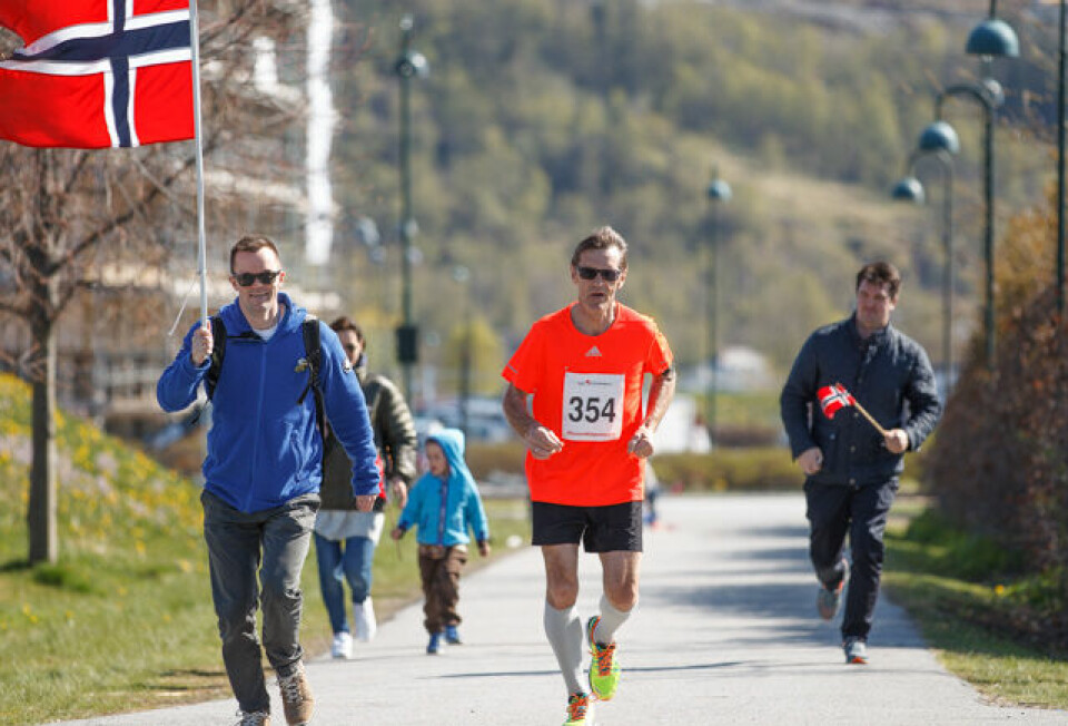 Asgeir Rognstad vant Ålesund Maraton i sin maratondebut Alfed_Husteli