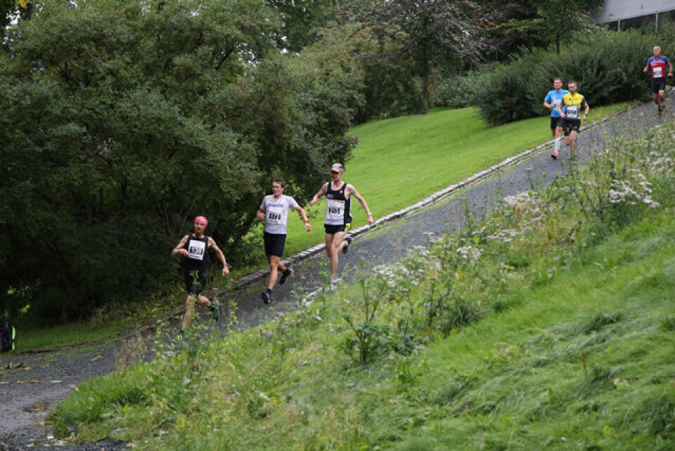 Therese Falk og Luke Campbell vant Trondheim Maraton 1P1A1904_640pix_Luke Campbell_Andre Nyeng Olsen og Niklas Rohling.jpg
