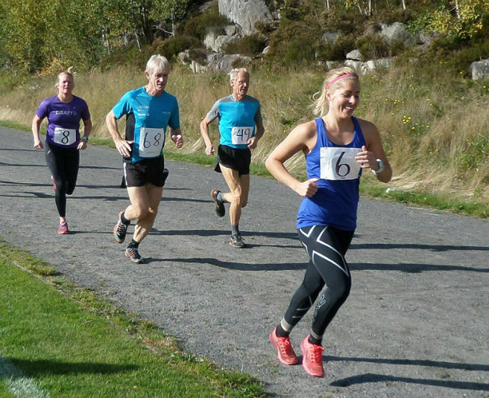 Marthe Nilsen og Finn Kolstad vant klassikeren Fagerheikongen Marthe_Nilsen_0832.jpg